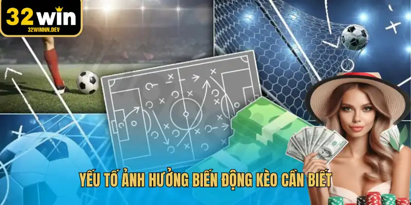 Yếu tố ảnh hưởng biến động kèo cần biết