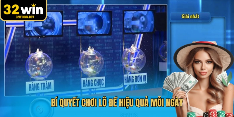 Bí quyết chơi lô đề hiệu quả mỗi ngày