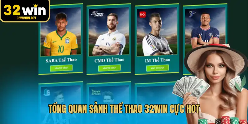 Tổng quan sảnh thể thao 32WIN cực hot