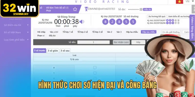 Hình thức chơi số hiện đại và công bằng