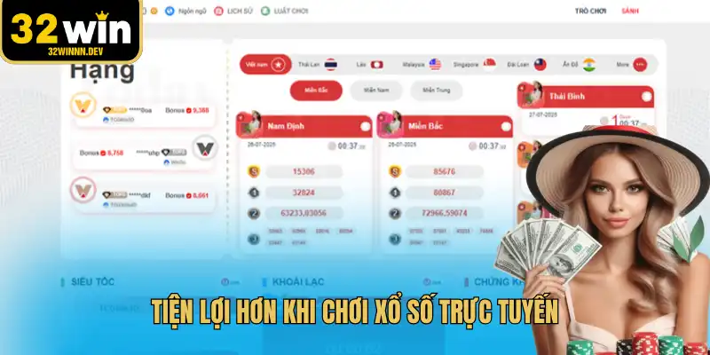 Tiện lợi hơn khi chơi xổ số trực tuyến